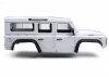 Fastrax 1:10 Ranger XL Land Rover Style Hard Body + Interior Set - 313mm WB - White