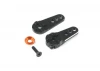 Fastrax 23T Black Aluminium 3-In-1 Servo Horn (Ko/Sanwa)