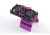 Clip On 1:10 540 Size Motor Heatsink With Dual Fan - Blue