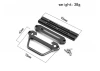 Fastrax Aluminium Protector Frame For Flysky Nb4 - Black