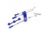 Fastrax Pre-Assembled Niro Throttle/Brake Linkage Set - Blue