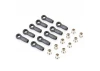 Fastrax Black Small Rose Ball Joints
