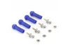 Fastrax Ball Cups (6) Blue W/Ball Studs