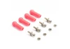 Fastrax Ball Cups (6) Red W/Ball