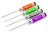 Fastrax Hardened IMPERIAL Hex Driver Set 4Pcs(0.050 - 1:16 - 5/64 - 3/32)