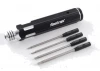 Fastrax Interchangeable Hex Driver Set .050/1:16/5/64/3/32