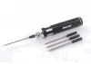 Fastrax Interchangeable Hex Driver Set .050/1:16/5/64/3/32