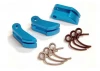 Fastrax Blue Aluminium. Lightweight Clutch Shoe (Inc 1.0 + 1.1mm Springs)