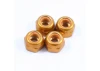 Fastrax M3 Gold Locknuts