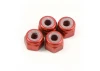 Fastrax M3 Red Locknuts