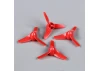 Flight Lab Toys Hovercross Propeller Set (Red) (4 pcs)
