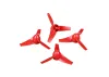 Flight Lab Toys Hovercross Propeller Set (Red) (4 pcs)