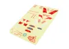 Flight Lab Toys HoverCross Decal Sheet (Red)