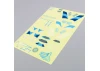 Flight Lab Toys HoverCross Decal Sheet (Blue)