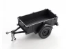 FMS 1:18 / 1:12 Utility Trailer A - Black