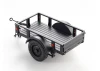 FMS 1:18 / 1:12 Utility Trailer C - Black