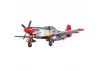 FMS P-51D Mustang V8 1450mm Red Tail - ARTF With Reflex Gyro
