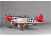 FMS P-51D Mustang V8 1450mm Red Tail - ARTF With Reflex Gyro