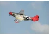 FMS P-51D Mustang V8 1450mm Red Tail - ARTF With Reflex Gyro