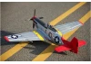 FMS P-51D Mustang V8 1450mm Red Tail - ARTF With Reflex Gyro