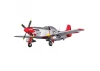 FMS P-51D Mustang V8 1450mm Red Tail - ARTF With Reflex Gyro