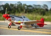 FMS P-51D Mustang V8 1450mm Red Tail - ARTF With Reflex Gyro
