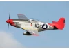 FMS P-51D Mustang V8 1450mm Red Tail - ARTF With Reflex Gyro