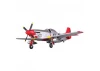 FMS P-51D Mustang V8 1450mm Red Tail - ARTF