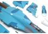 FMS SU-27 Twin 70mm EDF - Blue - ARTF