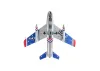 FMS F-86 Skyblazer 80mm EDF - PNP Blue