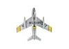 FMS F-86 80mm EDF The Huff - PNP Silver