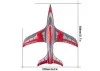 FMS Integral 80mm EDF - PNP - Red