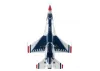 FMS F-16 Blue Thunder 64mm EDF - PNP