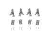 FMS Control Horns (for 70mm J-11)