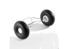 FMS 1300mm PA-18 Front Landing Gear Set