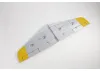 FMS 64mm Futura Main Wing Set - Yellow
