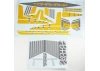 FMS 64mm Futura Sticker - Yellow