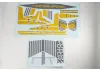 FMS 64mm Futura Sticker - Yellow