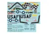 FMS 80mm F-86 Sabre The Huff Sticker