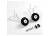 FMS 64mm F-16 Main Landing Gear Set (Left + Right) - Grey