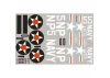 FMS 800mm T28 Trojan V2 Decal Sheet