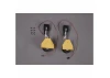 FMS Main Landing Gear System (for 1400mm T28 V4) (Yellow)