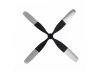 FMS 10.5 X 8 4-Blade Propellor (Dago Red)