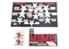 FMS 1700mm F7F Tigercat Blue Decal - Bbm