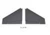 FMS F-16C Fighting Falcon 70mm Main Wing Set