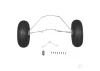 FMS 1700mm Pa-Supercub Front Landing Gear Set