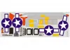FMS Decal Sheet (for P-51D (Red Tail) (Duchess Arlene)