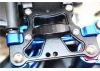 Fastrax Aluminium Front Brace - Arrma Kraton / Outkast (Replaces AR330379) - Black