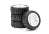 Fastrax Arrma Grom Wheel/Tyre 1:18 Set (4Pc)
