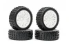 Fastrax Arrma Grom Wheel/Tyre 1:18 Set (4Pc)